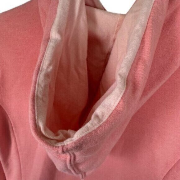 The North Face | Pink Peach Abstract Print Sweatshirt Size Small - Picture 7 of 8